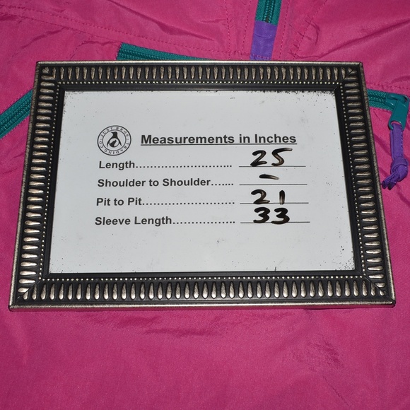 Vintage Anorak Windbreaker Jacket S Pink Pullover - Picture 7 of 7